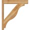 Ekena Millwork Funston Block Rough Sawn Outlooker, Western Red Cedar, 6"W x 30"D x 34"H OUT06X30X34FST05RWR - alternate 4